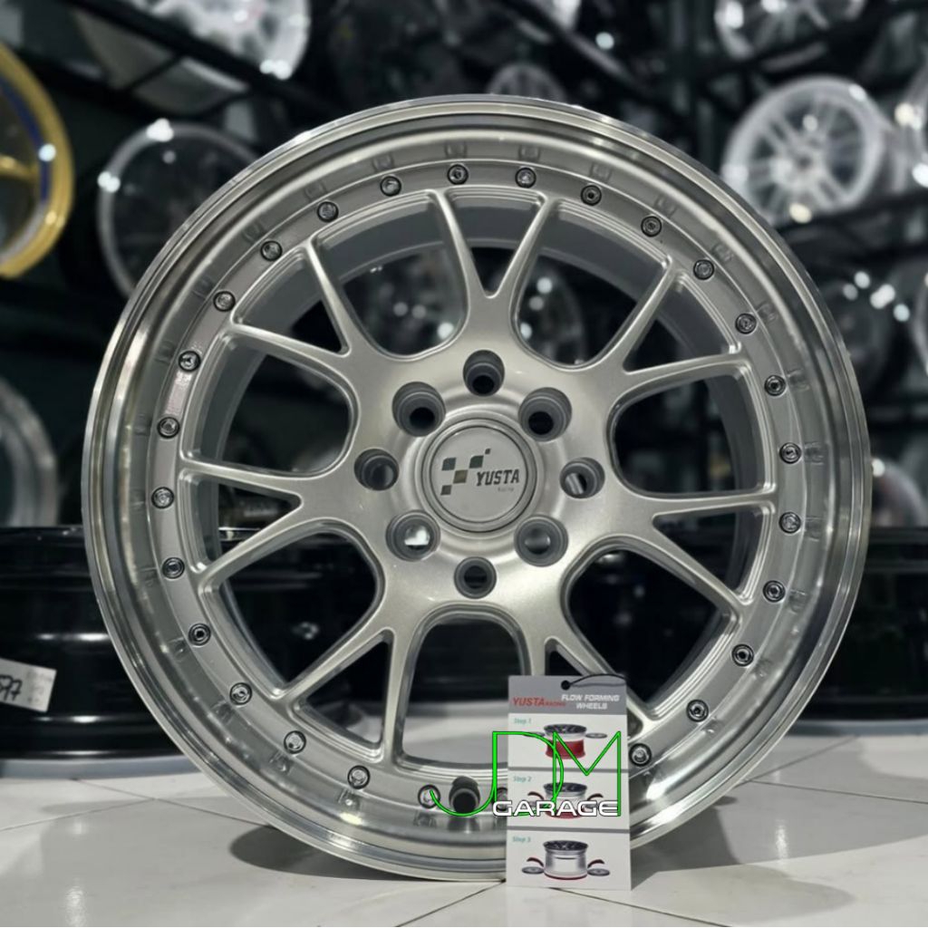 velg ssr ms3 YUSTA THAILAND ring 15 lebar 7 et 38 velg racing r15 avanza Xenia velg mobil ring 15 ve