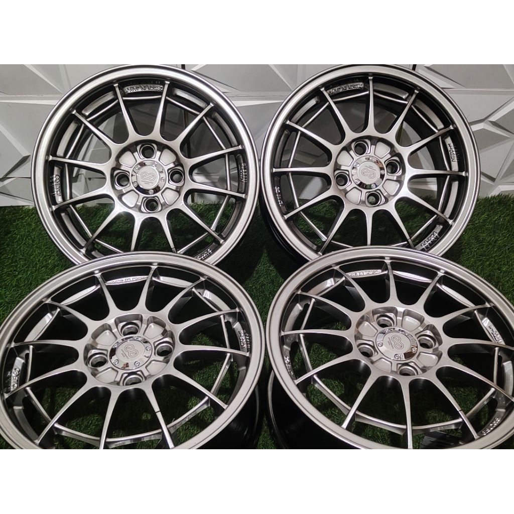 Velg mobil Enkei Spider R15 ( Baru ) hyper black