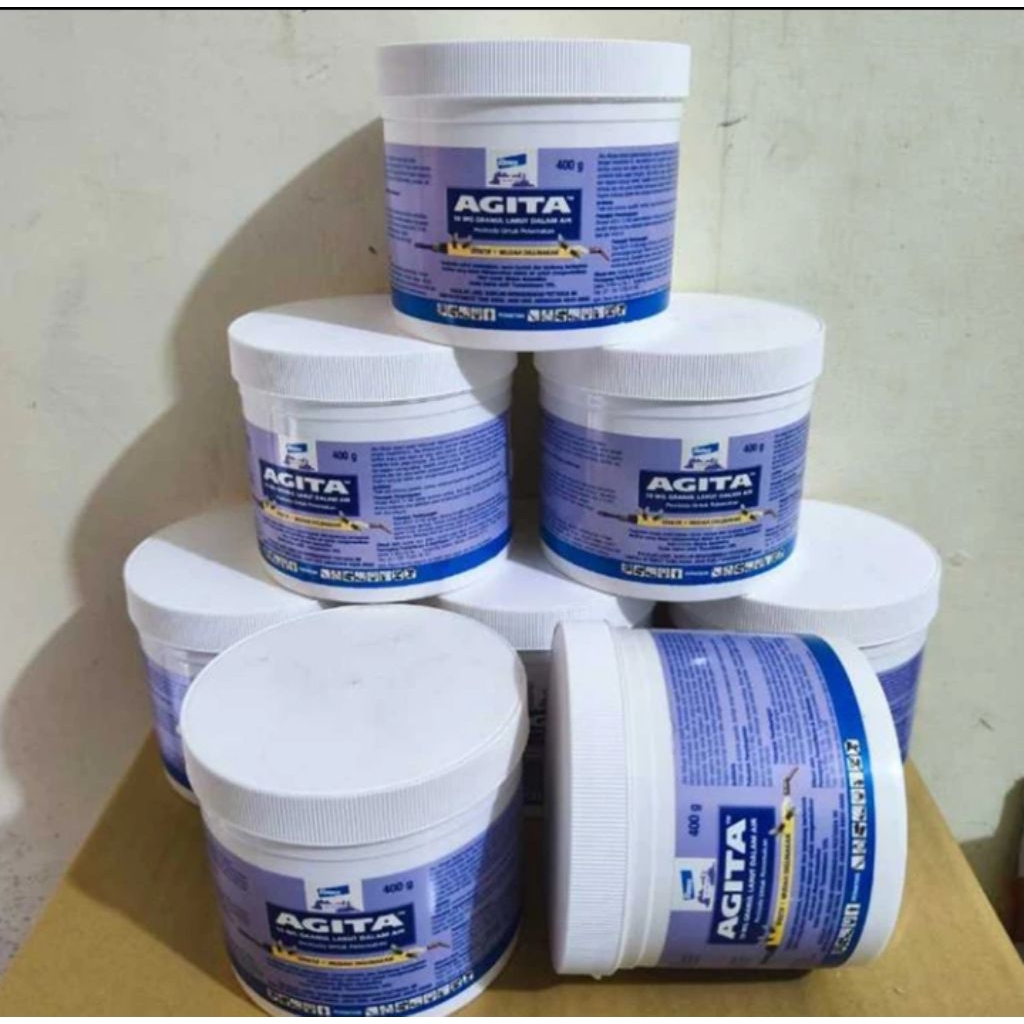 AGITA 10 WG 400gram SANGAT EFEKTIF OBAT RACUN PEMBASMI LALAT PALING AMPUH ORIGINAL
