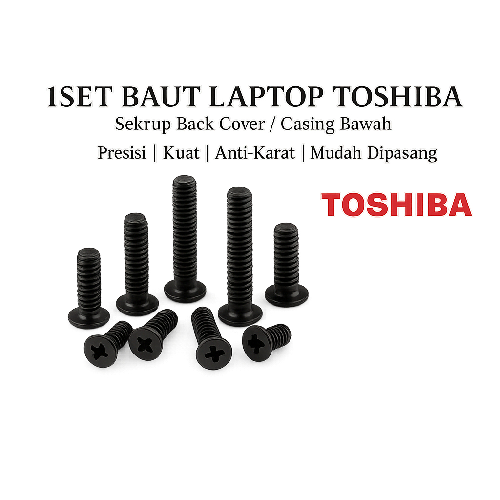 Baut Casing Toshiba Satellite Screw Sekr