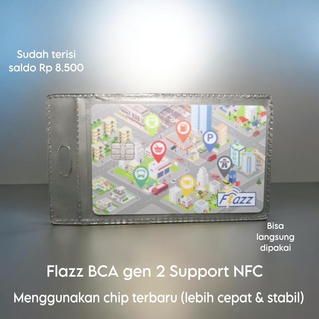 Kartu Flazz Bca Gen 2 NFC READY Kartu E-Money