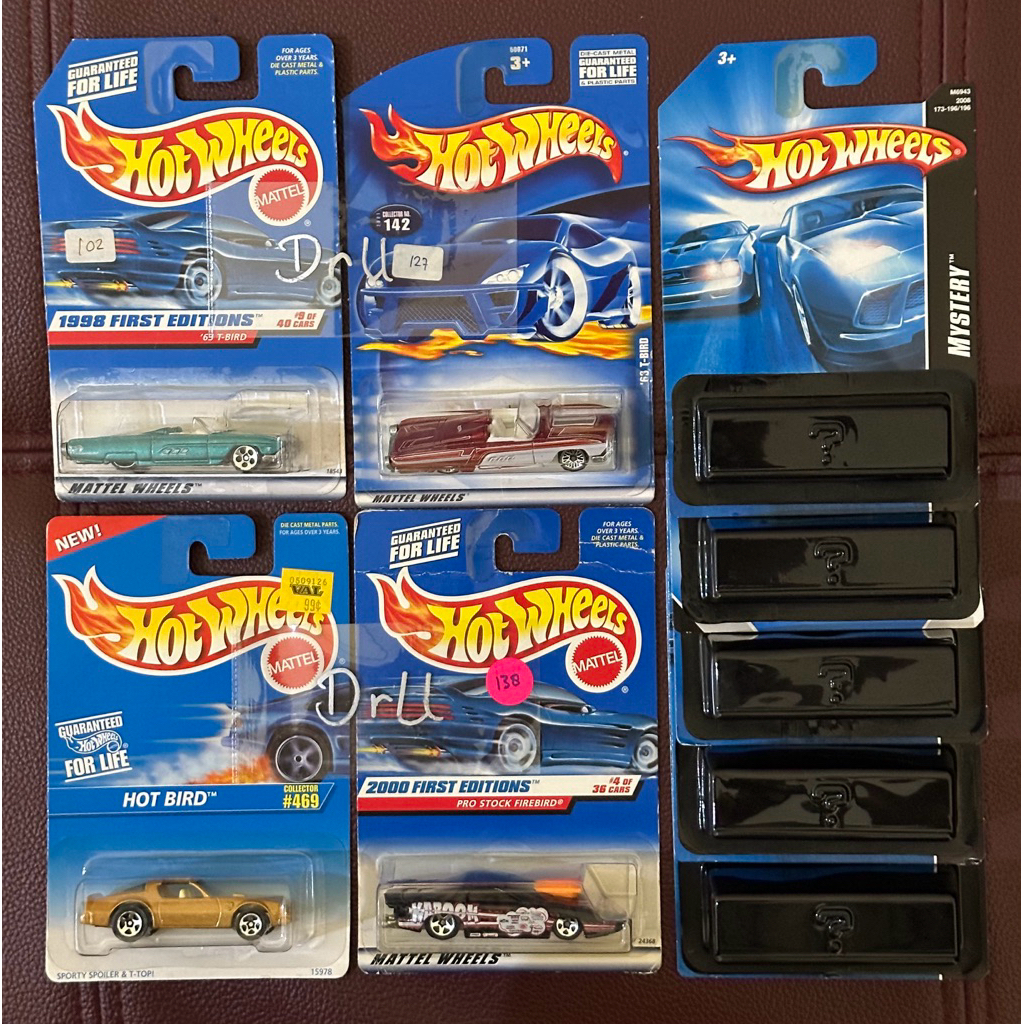 Hot Wheels - Bird - 63 T Bird - Hot Bird - Pro Stock Firebird