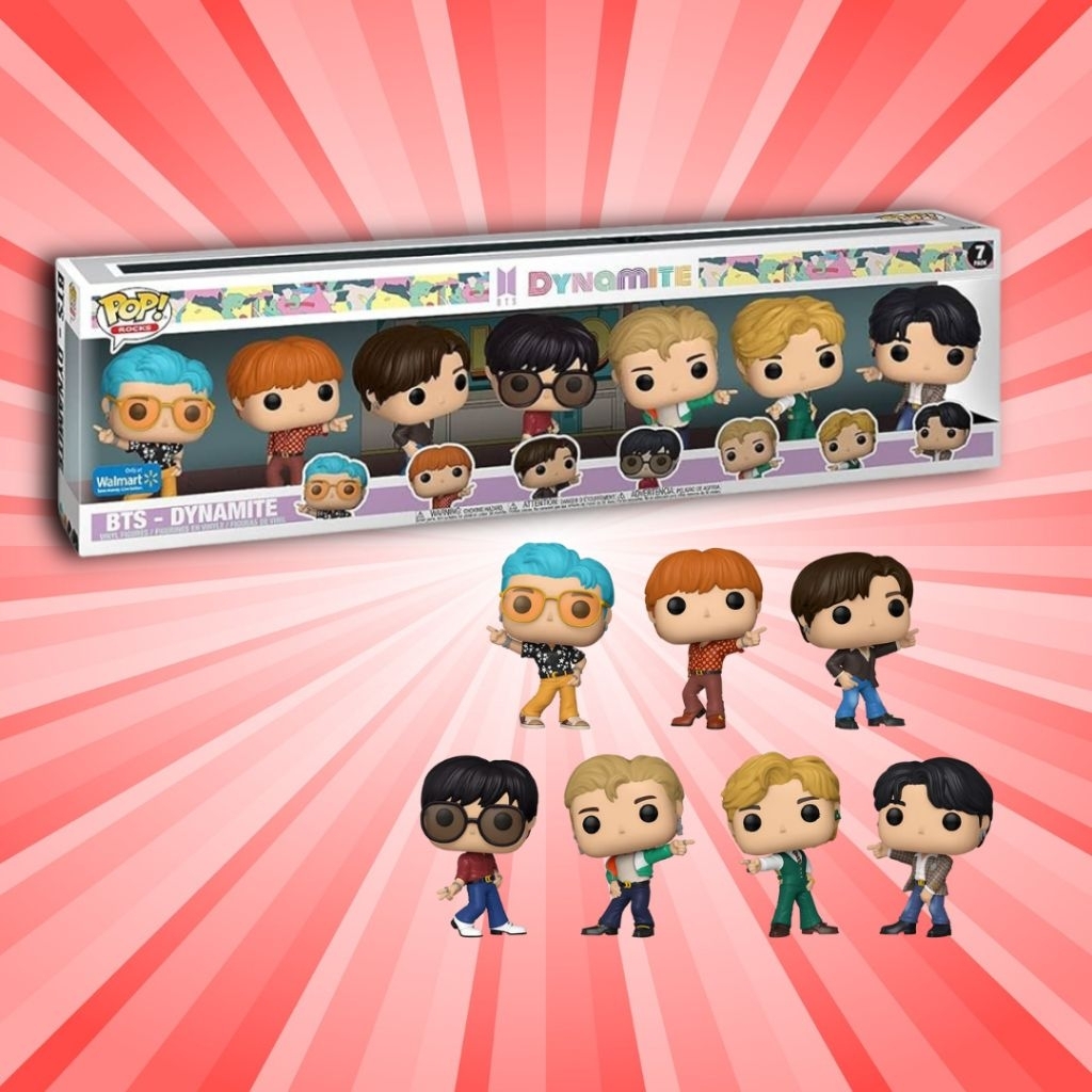 Funko Pop BTS Dynamite Set 7 (Complete Set) - Preloved