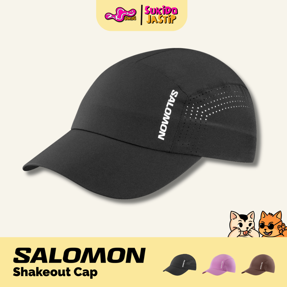 Salomon SHAKEout Cap Original 100% Unisex Running Cap