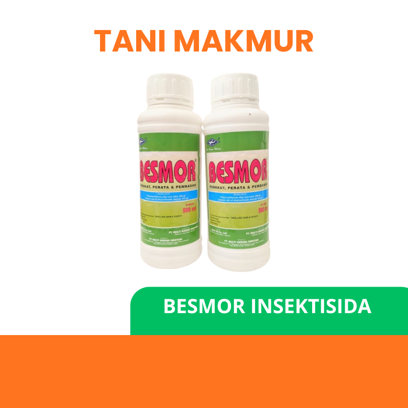 Besmor 500 Ml Ultra Perekat Perata Pembasah Pestisida Besmor Ultra