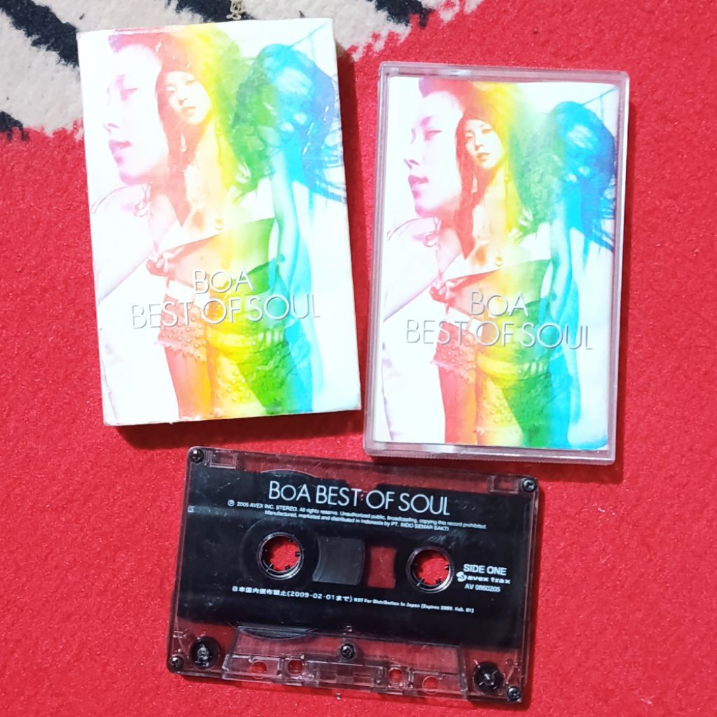 BoA - Best of Soul (Kaset Tape Pita)