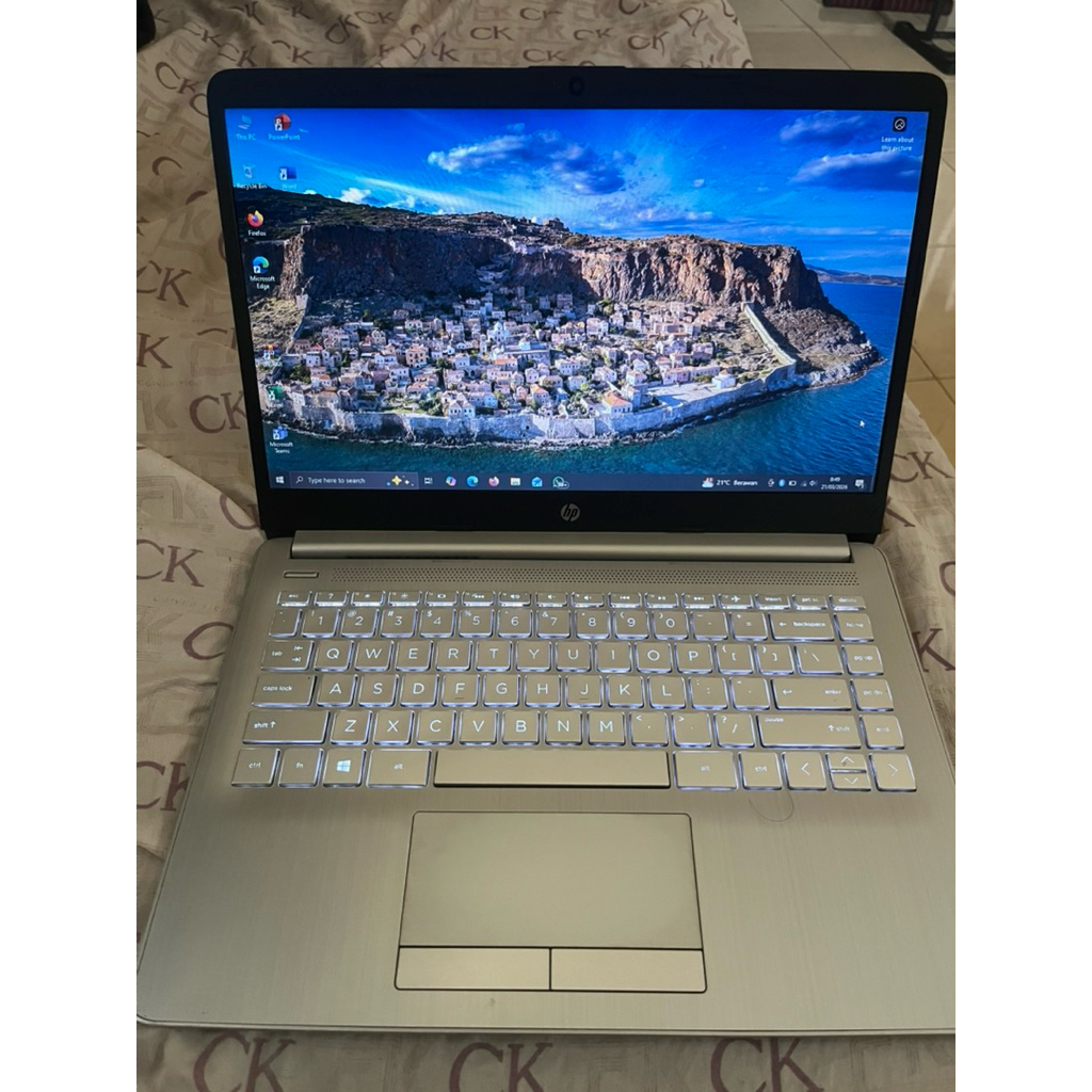 laptop hp 14s dk0073au 4/256 gb ssd