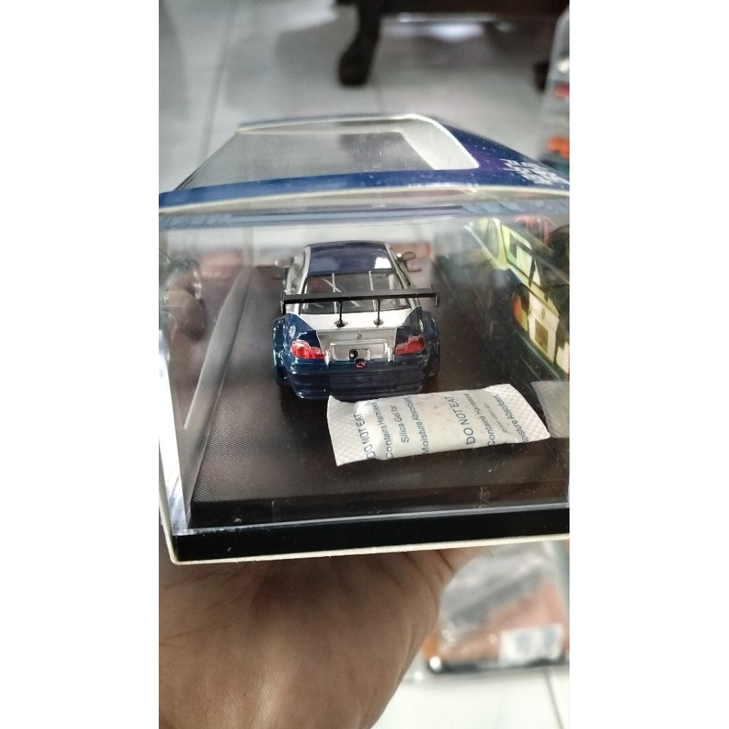 Ghost Player BMW M3 E46 GTR NFS MOST WANTED 1:64