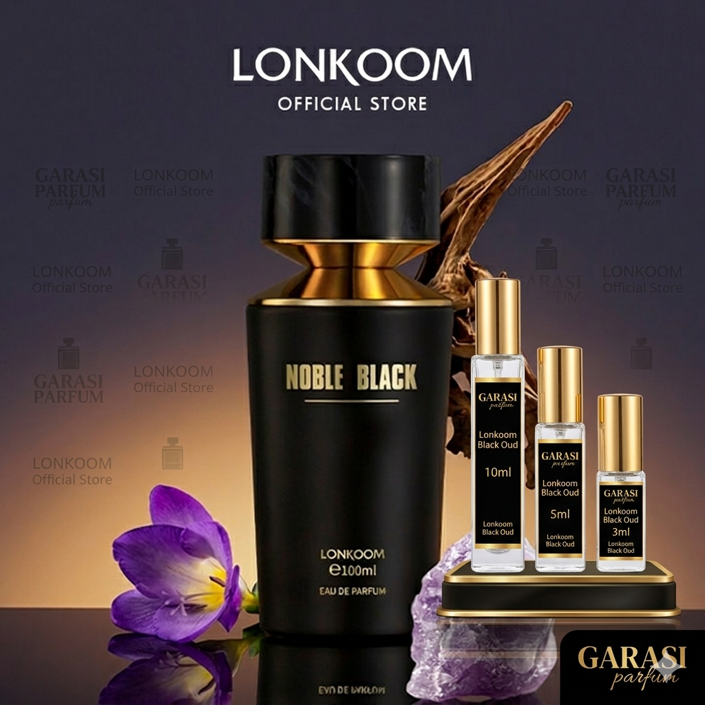 LONKOOM NOBLE BLACK PARFUM PRIA EXCLUSIVE