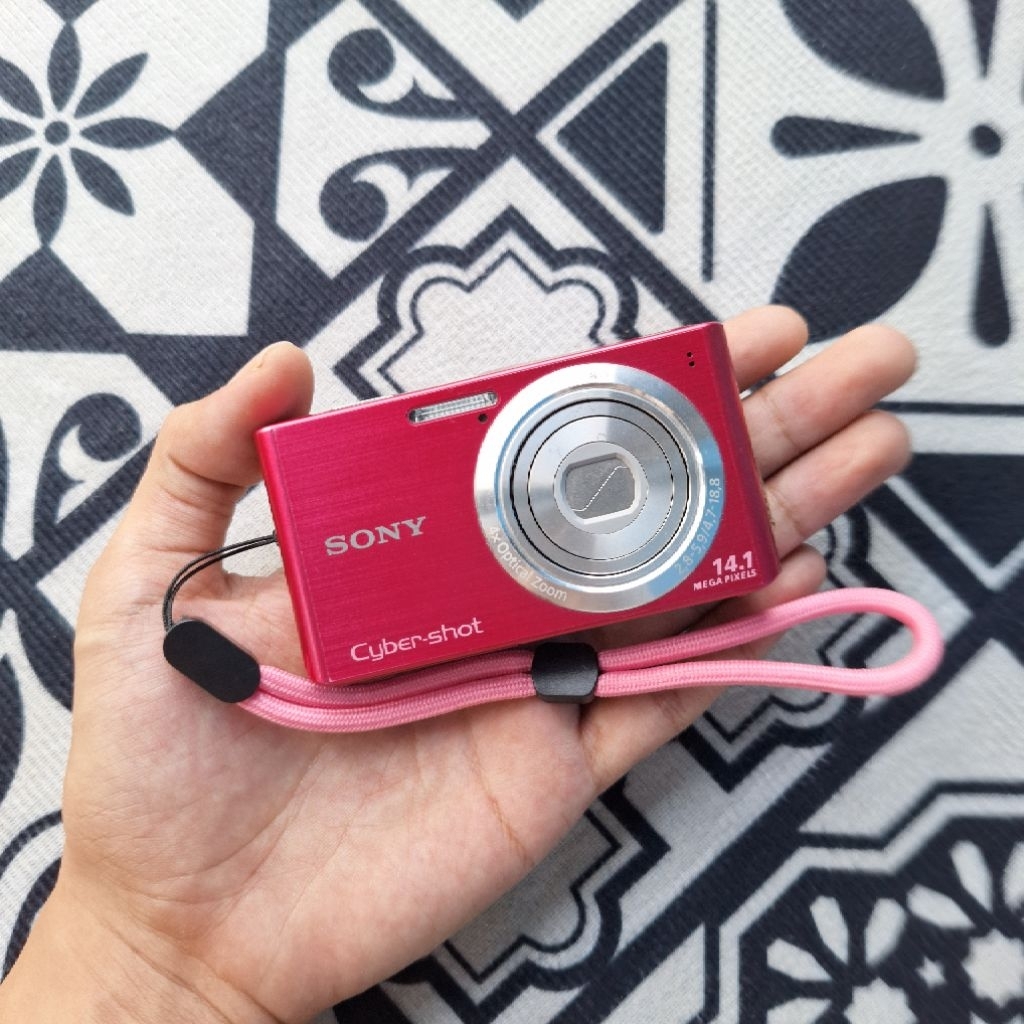 Digicam Sony Cybershot W610 PINK (bisa langsung diorder)