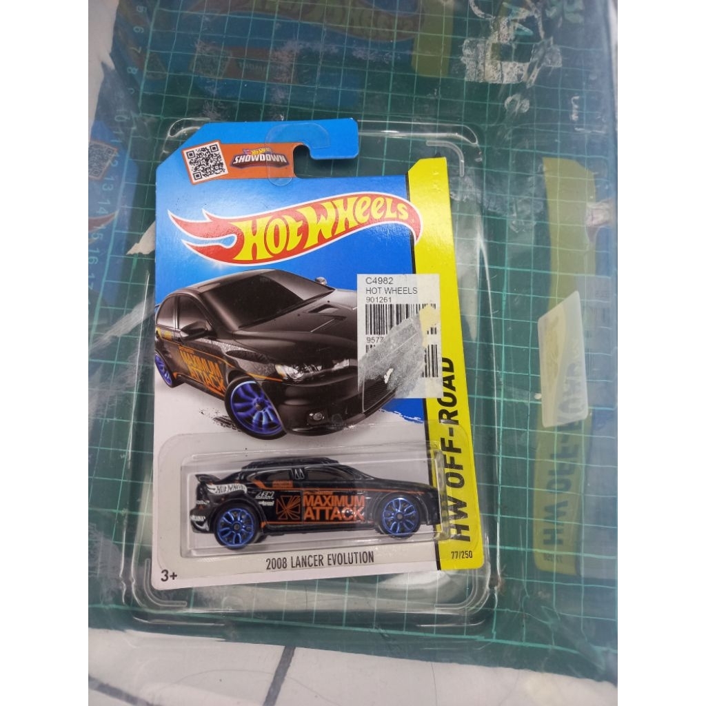 HOTWHEELS HW OFF ROAD 77 / 250 2008 lancer evolution