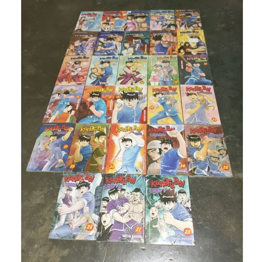 Komik Kungfu Boy Legends Set