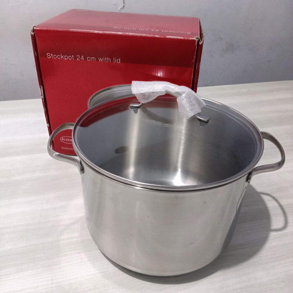 Stockpot Panci Stainless Arzberg Made in Netherland Premium High Quality