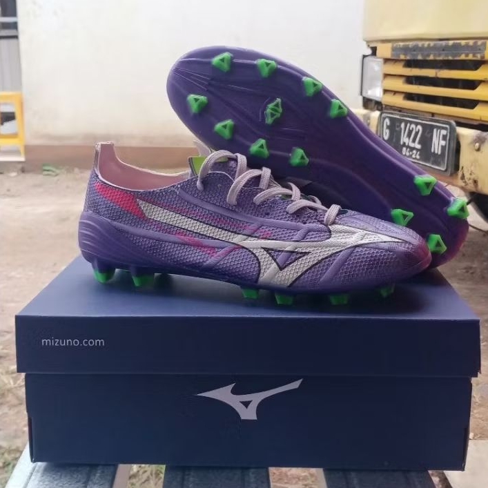 NEW PRODUCT Sepatu Bola Mizuno Rebula Pink Putih Kualitas Premium Grade Ori Bisa COD