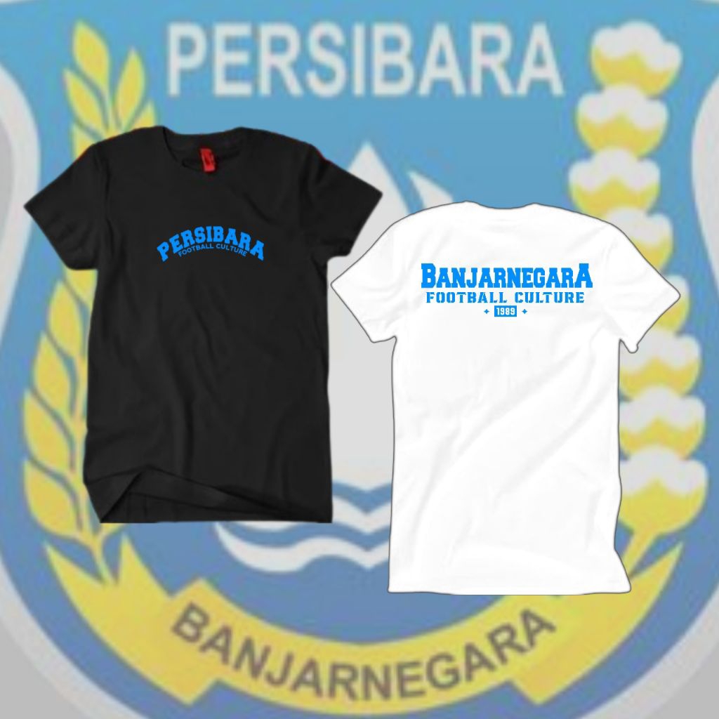 KAOS PERSIBARA BANJARNEGARA / KAOS SUPORTER PERSIBARA / KAOS BANJARNEGARA FOOTBALL CULTURE / LENGAN 