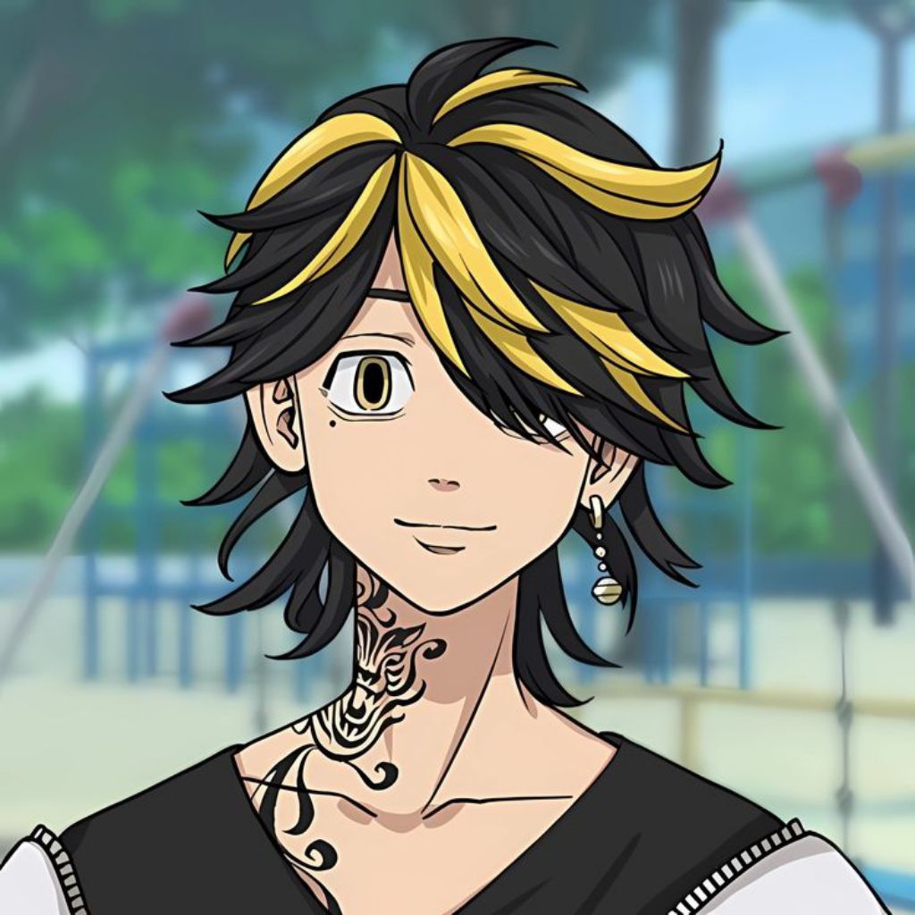 wts Kazutora Vallhala costume + wig & Earing tokrev size L