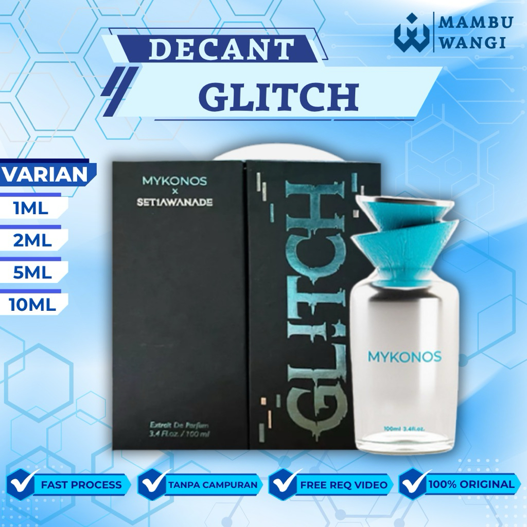 Decant Parfum Mykonos Glitch 100% ORIGINAL