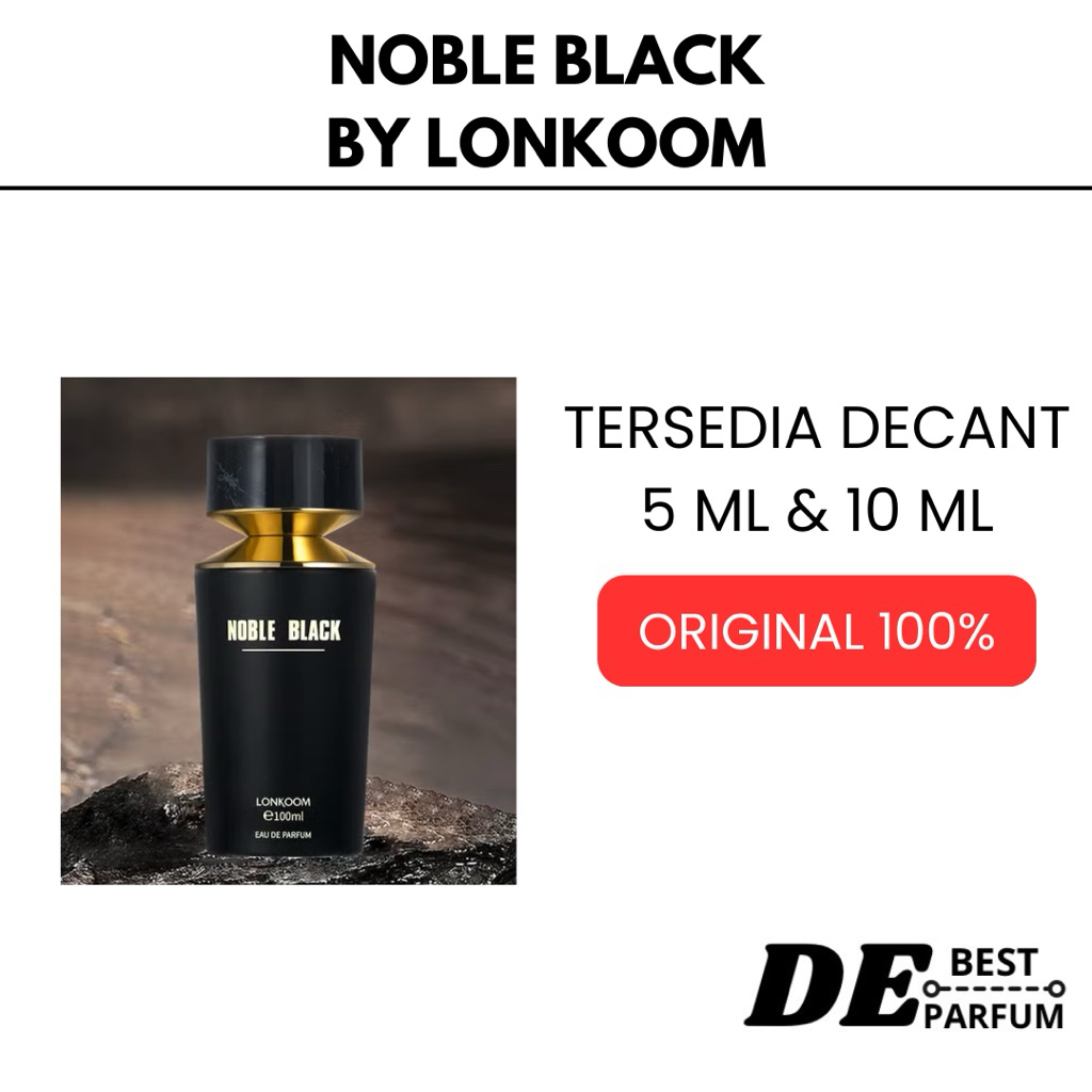 Lonkoom Noble Black Eau De Parfum ( Decant )