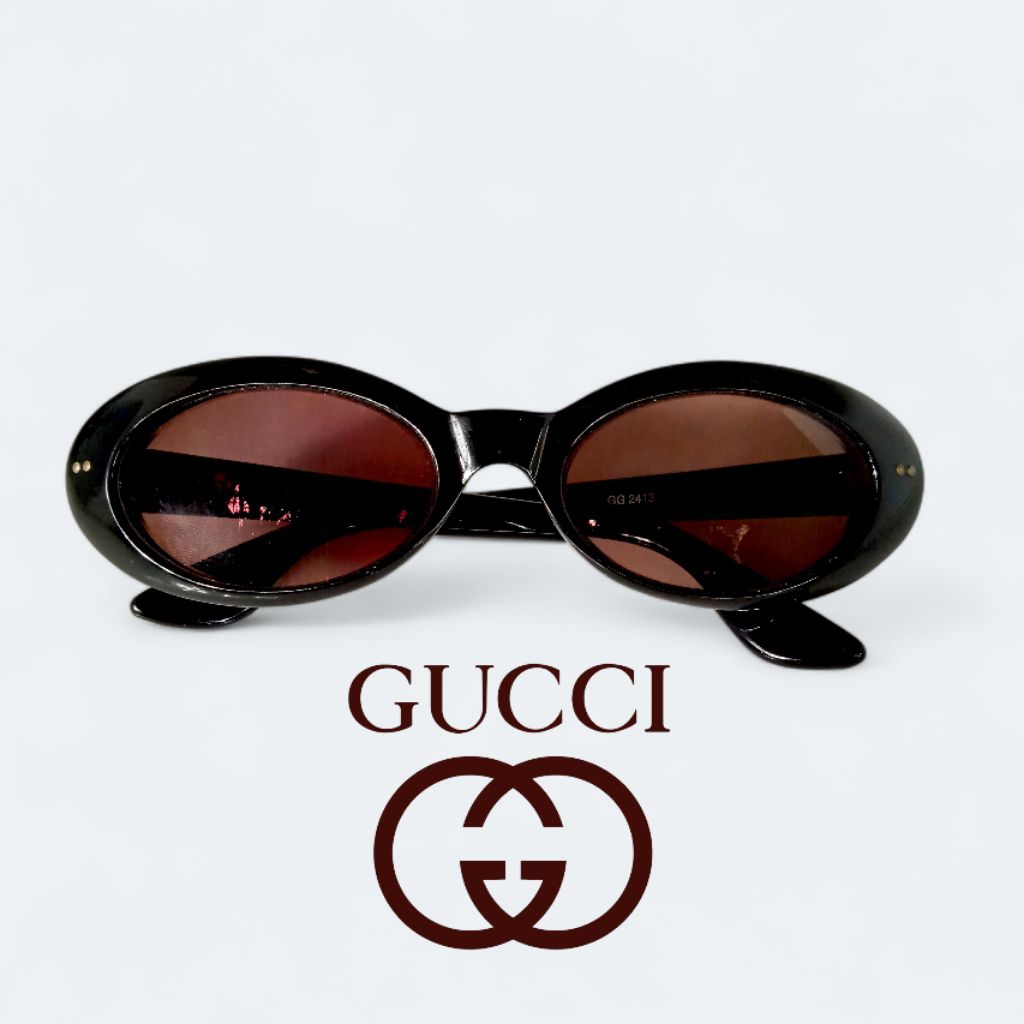 Kacamata second branded preloved sunglasses Gucci made in Italy