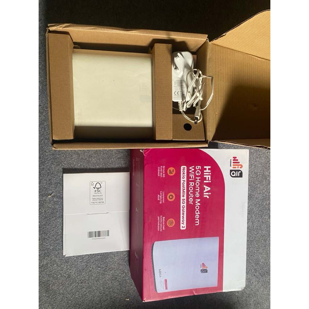 Nokia Fastmile 5G. Unlock all operator. Tanpa kartu hifi air