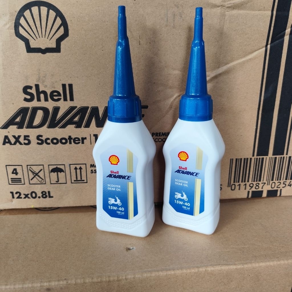 Shell Advance Oli Gear/Gardan Motor Matic Original 120ml