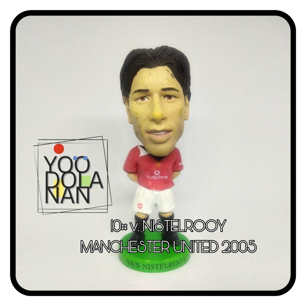 10# v. NISTELROOY - MANCHESTER UNITED 2005 CORINTHIAN PROSTARS FIGURE PEMAIN BOLA