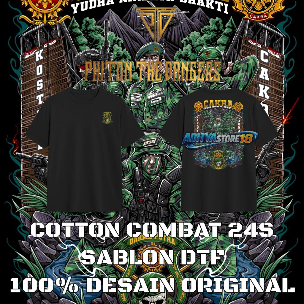 Kaos Polo Hodie Kemeja Kostrad