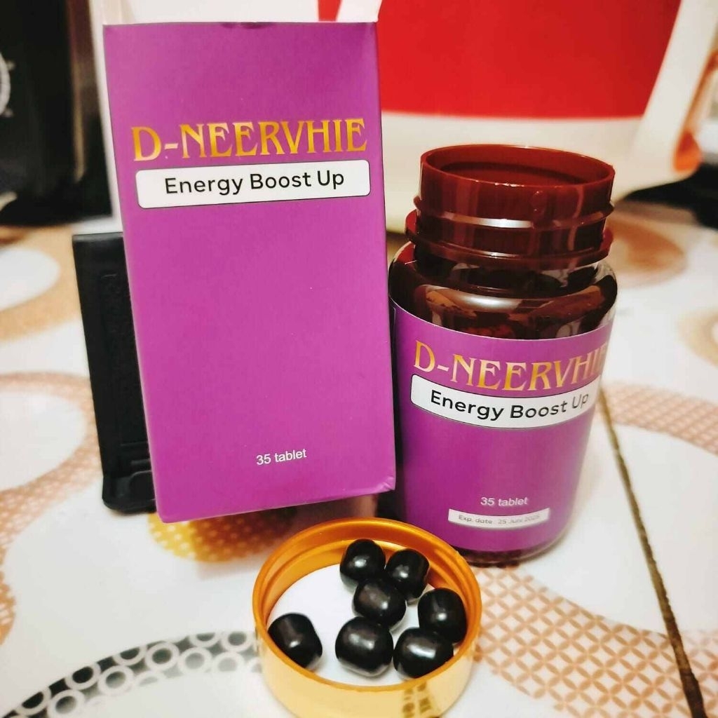 1 Botol obat herbal 1 Botol D neervhie 100% original obat kebas kaki,asam urat asam lambung2