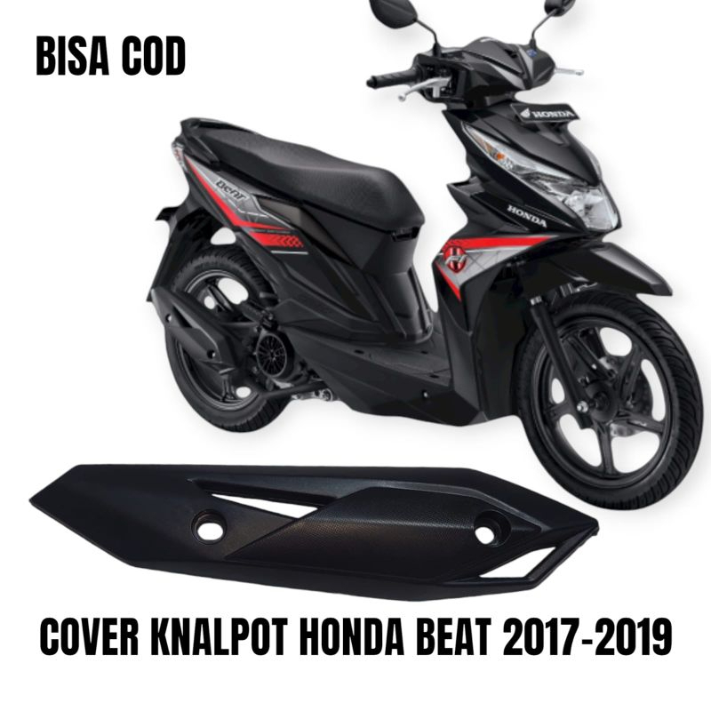 Tameng knalpot honda beat Esp Cbs Fi /pelindung knalpot beat fi 2017-2019 seperti original