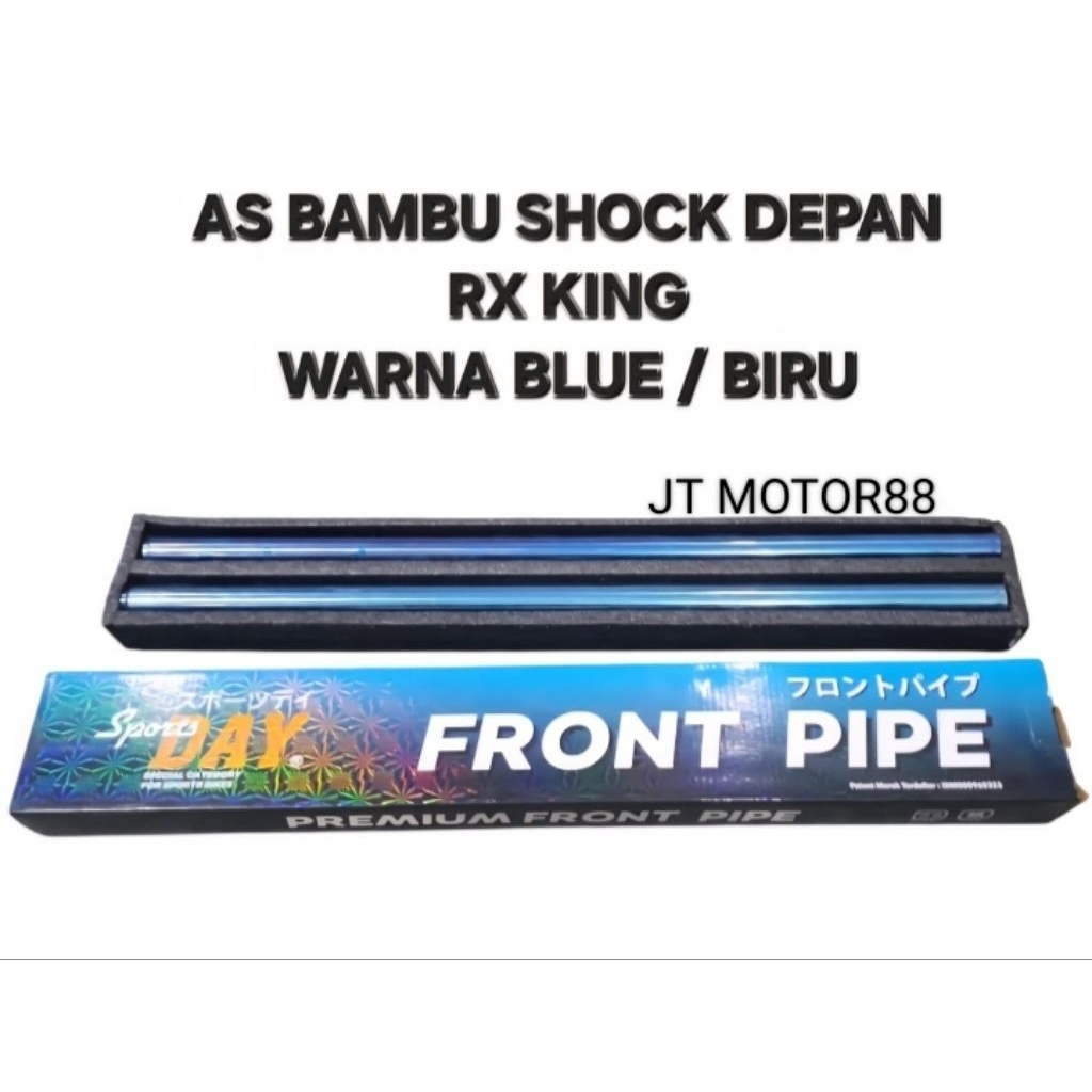 AS BAMBU SHOCK DEPAN RX KING BLUE DAY SPORT