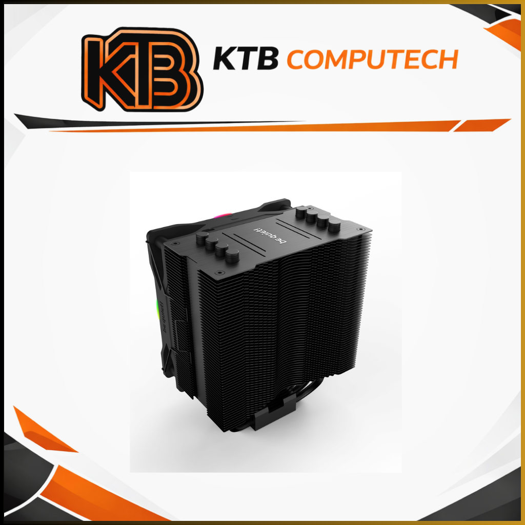 be quiet Pure Rock 2 FX Black CPU Cooler With 1x Light Wings 120mm PWM High-Speed Fan