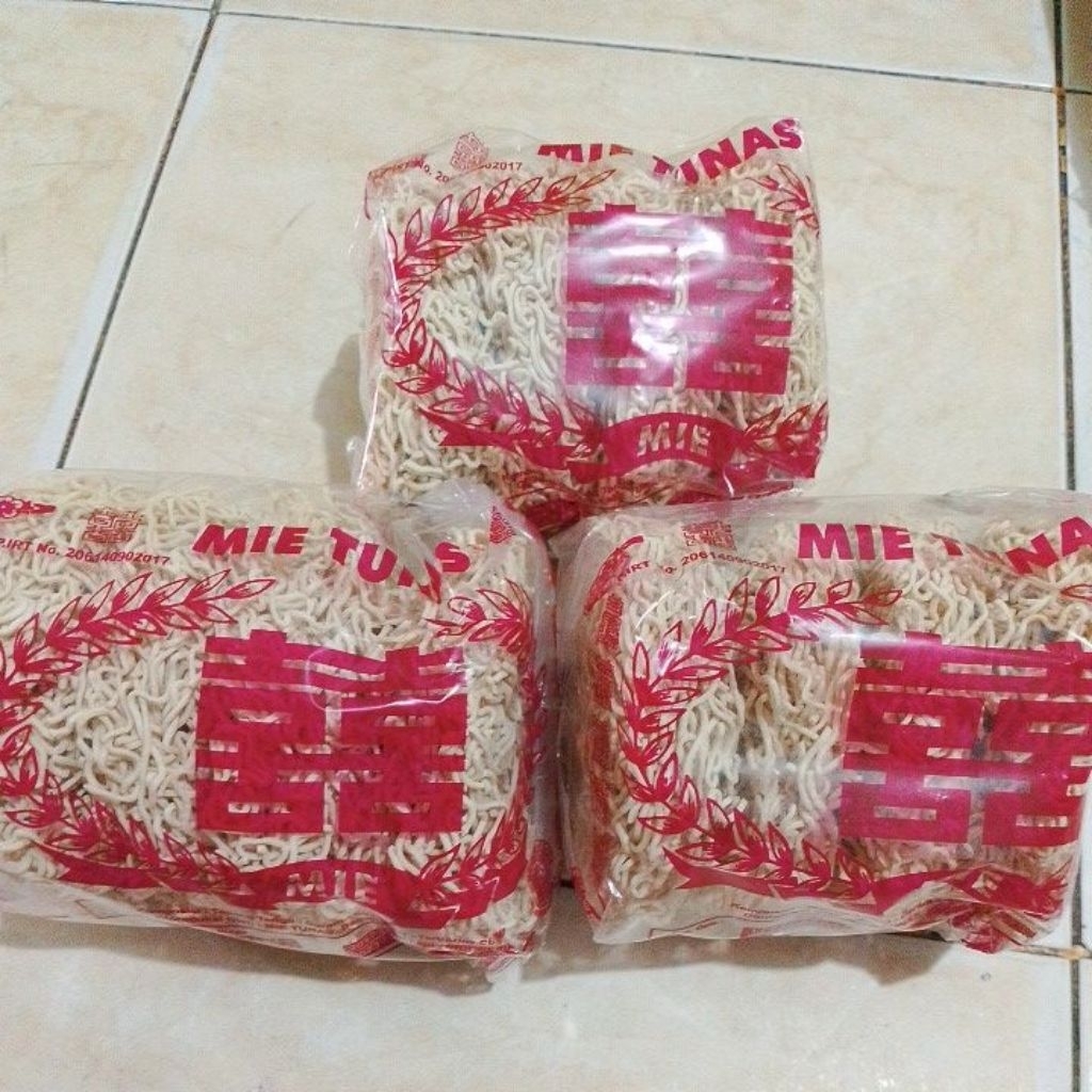 Mie Tunas | Mie pangsit kering | 300gr