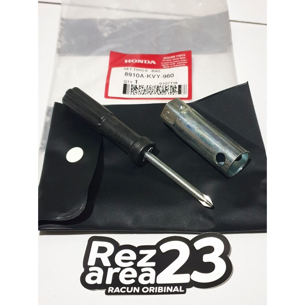 Toolset kunci obeng plus men bolak balik kunci busi honda beat karbu vario karbu scoopy karbu supra 
