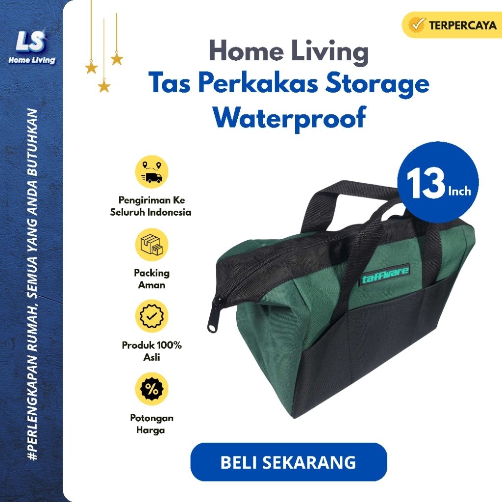 Taffware - Tas Perkakas Storage Waterproof