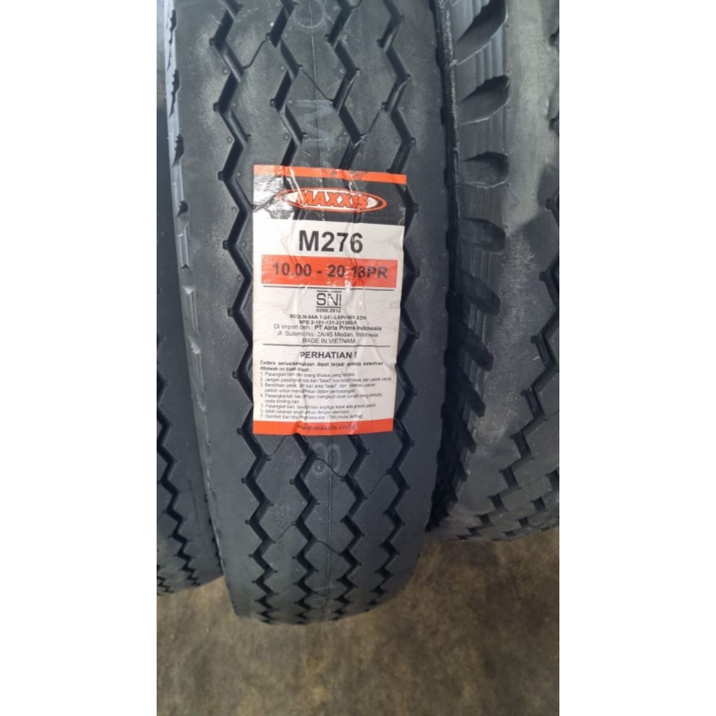 Ban Maxxis 1000-20(18PR) NYLON/BIAS Harga sudah set