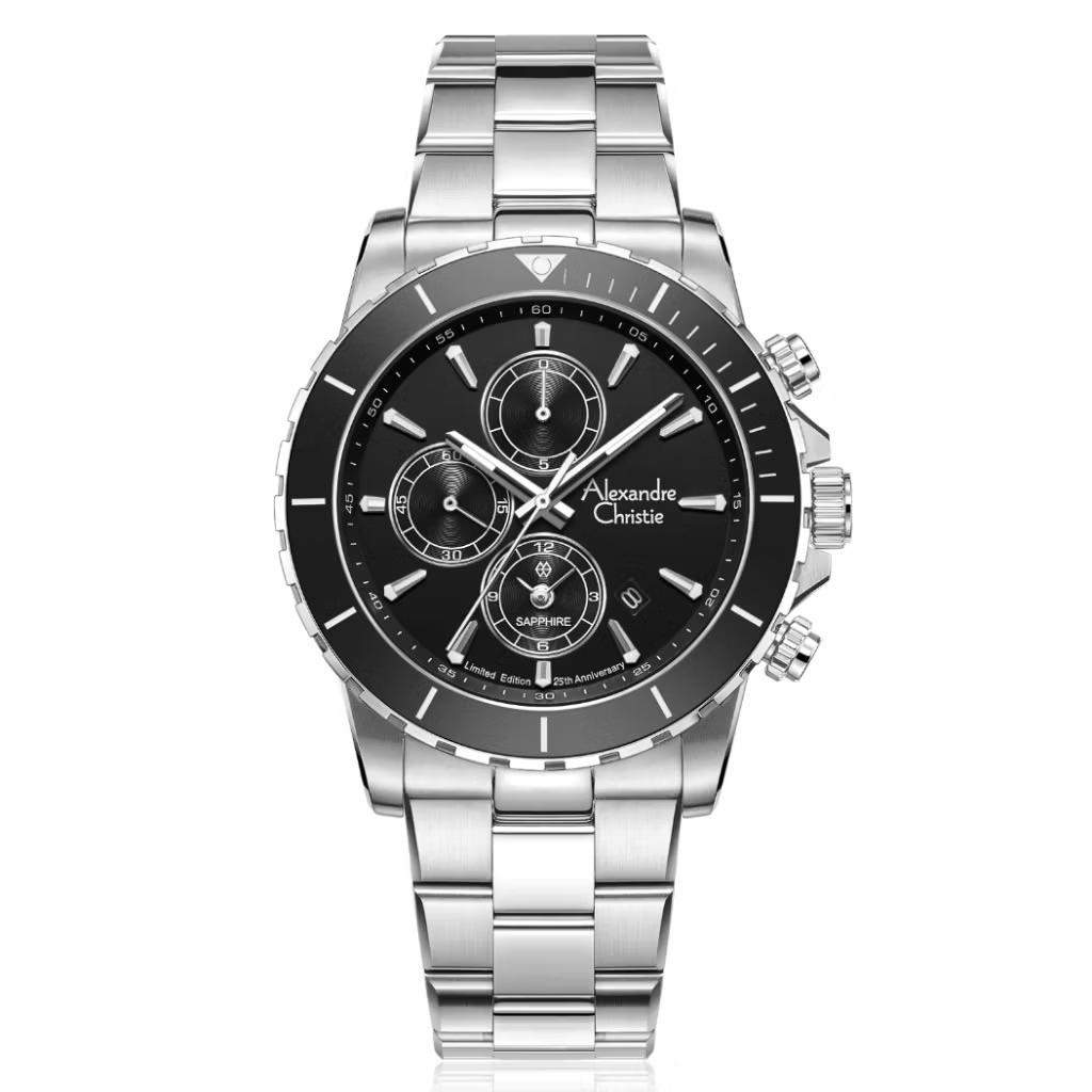 [LIMITED EDITION] Jam Tangan Pria Alexandre Christie AC 6141 XXVMSSBA 25th Anniversary Limited Editi