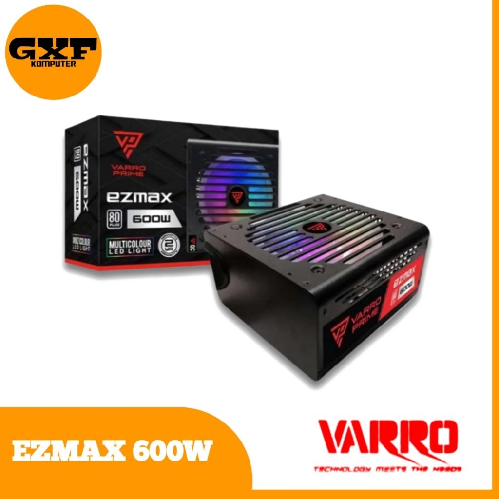 PSU VARRO EZMAX 600W RGB