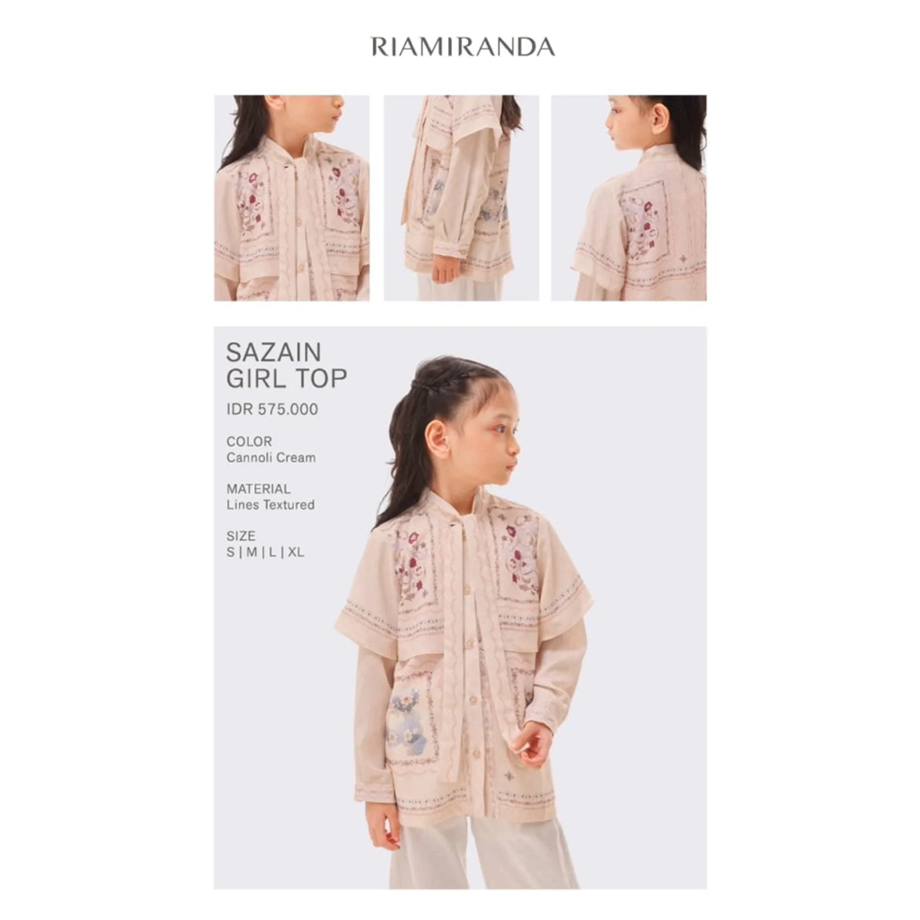 Riamiranda Sazain top girl new