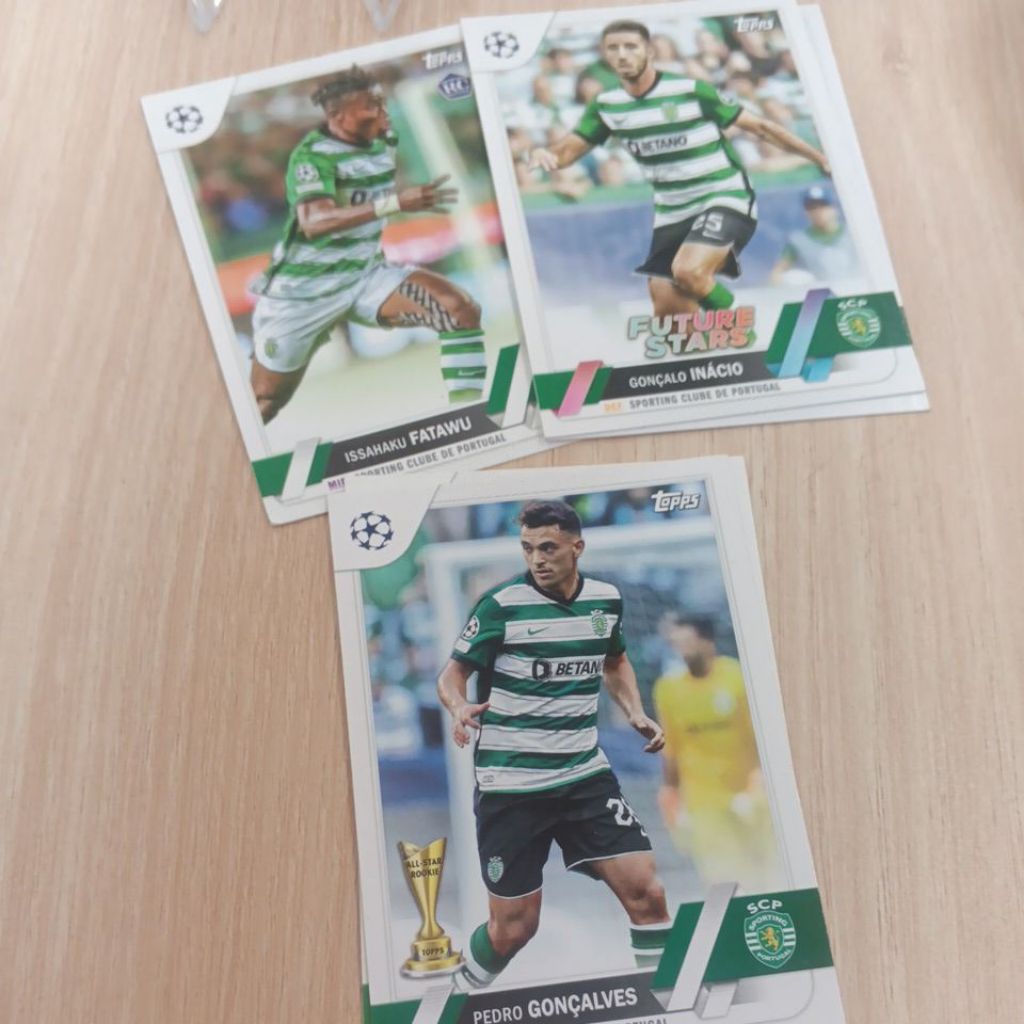 kartu bola topps ucc 2023 Sporting Lisbon
