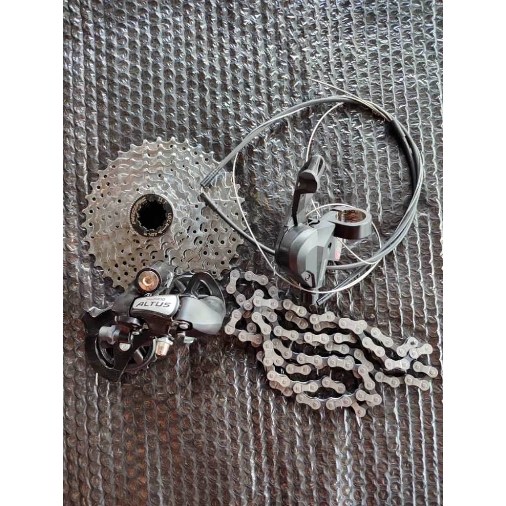 mini groupset shimano Altus 8 speed 36t mtb