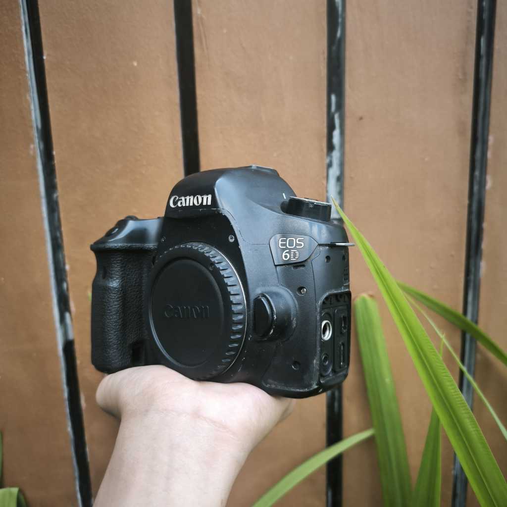 CANON EOS 6D BODY ONLY  (GARANSI TOKO) WIFI AND GPS NORMAL MURAH BUKAN 60D, 80D, 90D, 7D 5DII