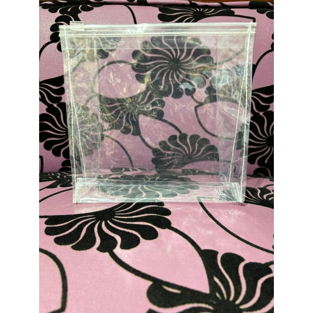 Pouch Plastik Bening / Pouch Skincare / Pouch Alat Make Up / Tas Kecil Transparan / Pouch Kosmetik