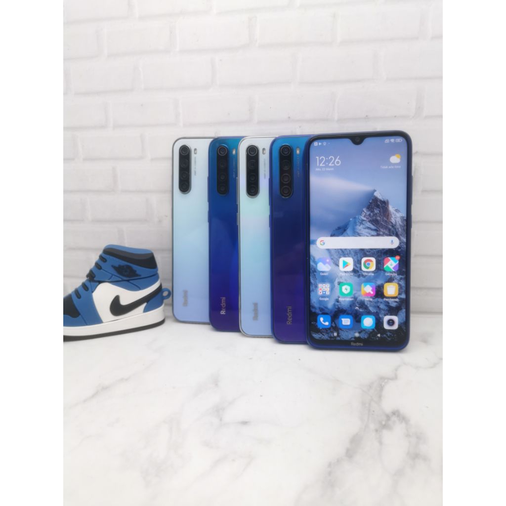 HP Smartphone Redminote 8 ram 6gb internal 128gb Second Original