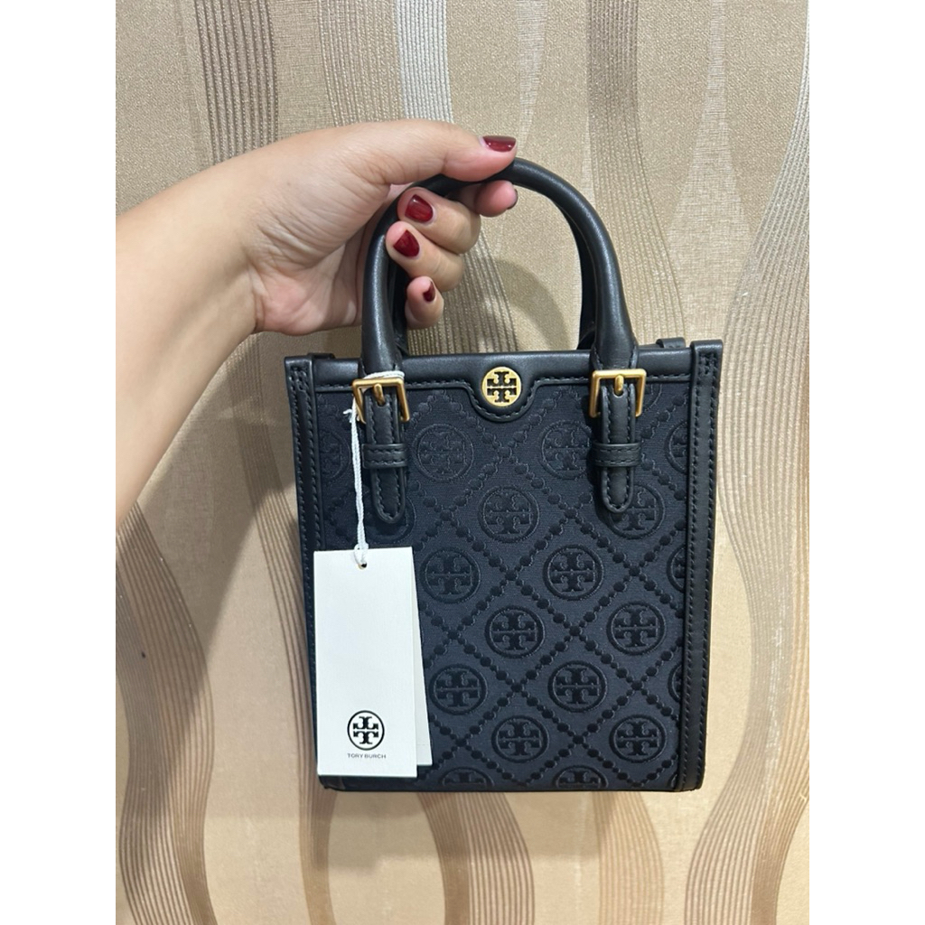 Tas HP Phone Bag Tory Burch T Monogram Original