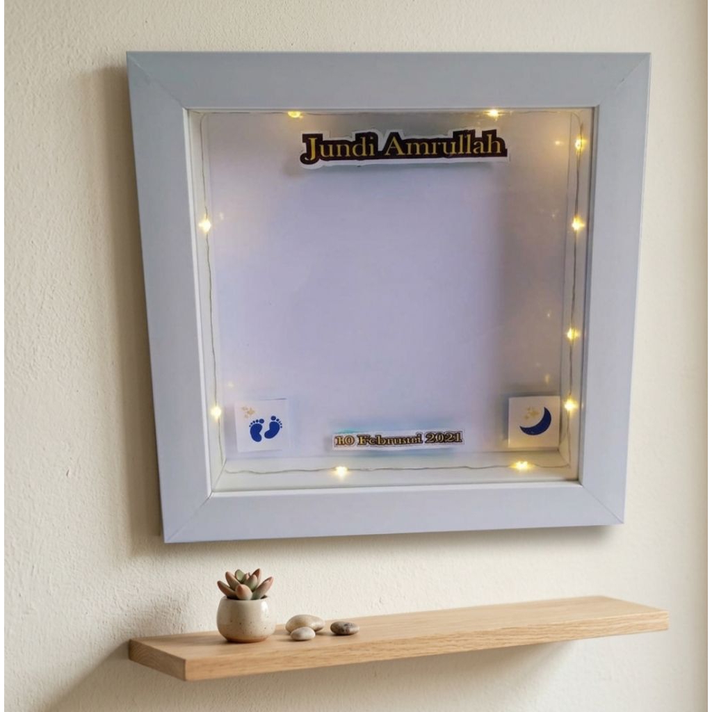 READY  1 Hari Jadi,Frame 3D USG Baby Photo