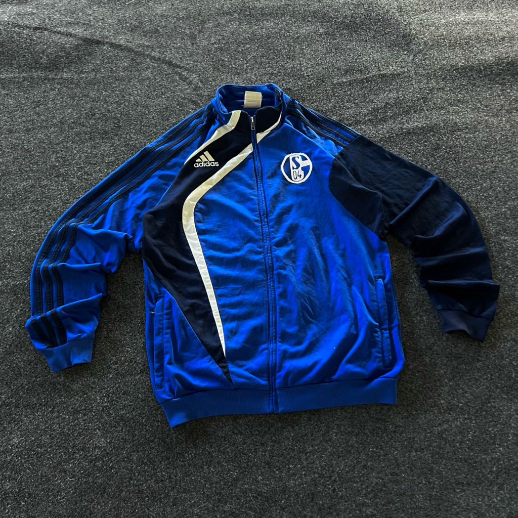 Vintage 09/10 Schalke 04 Colorblok ADIDAS Track Jacket
