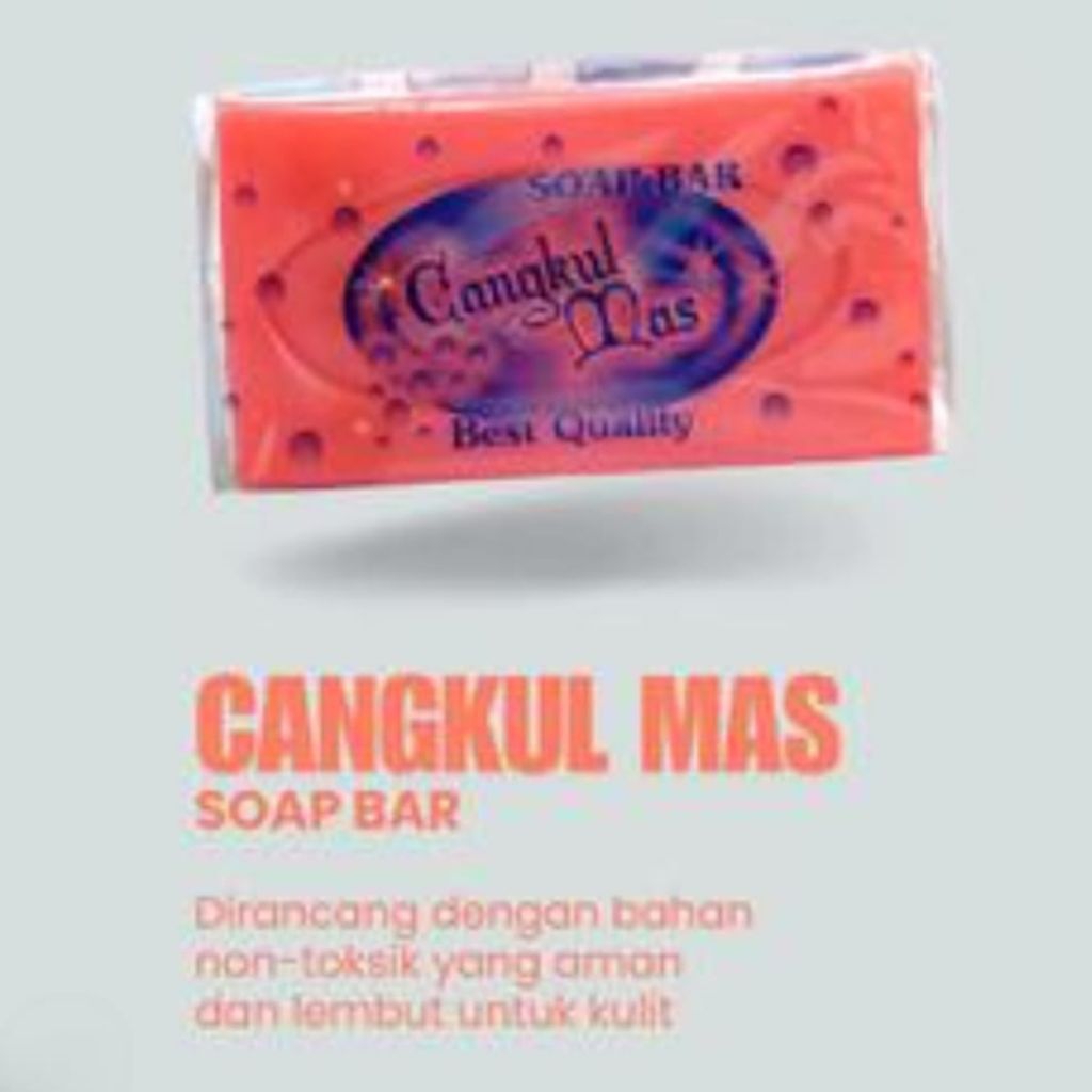 Sabun Batang Cangkul Mas 1 Kotak isi 20 pcs / Warna Merah, Warna Kuning Atau Campur Termurah
