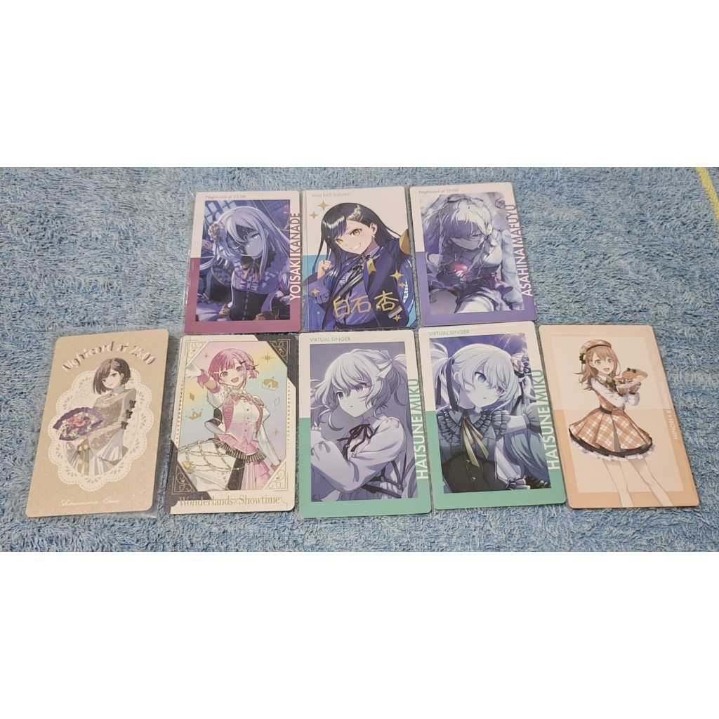 [BUNDLE cek slide 2] Project Sekai Proseka epick An foil CF1 Kanade Mafuyu Ena Emu Hatsune Miku Mino