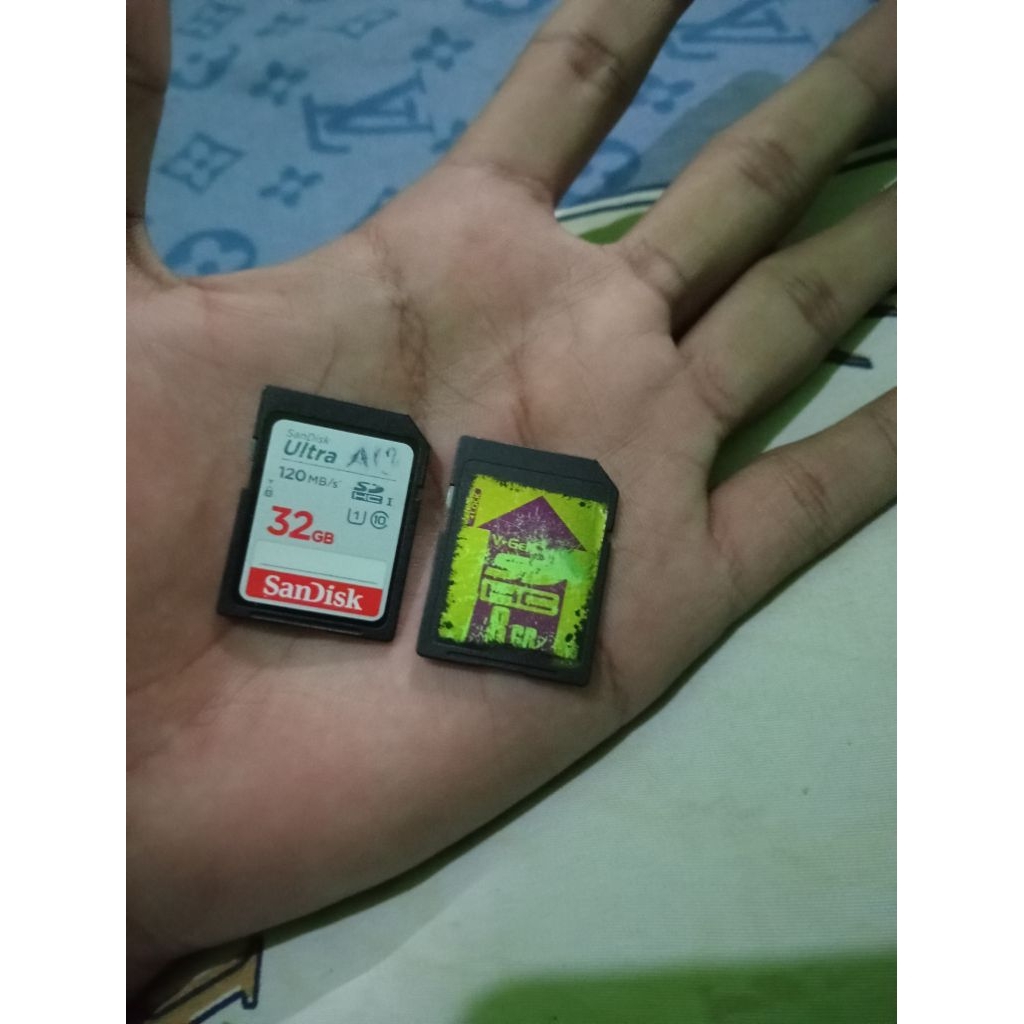 Memori Card Kamera Sd card kamera Memori besar Sandisk Ultra Original dan V gen Original (BEKAS NORM