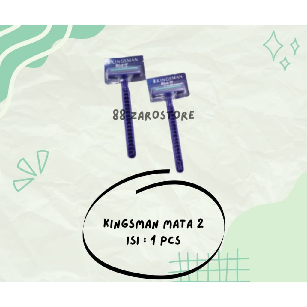 [ 1 PCS ] CUKURAN KINGSMAN MATA 2 / CUKURAN JENGGOT / CUKURAN KUMIS
